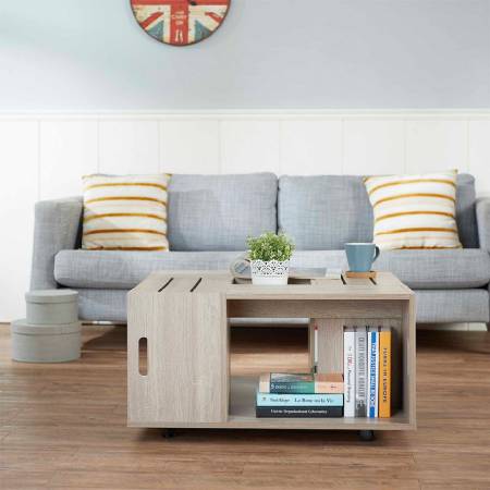 Country Style Mobile Coffee Table